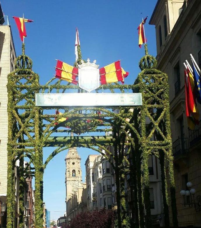 Ferienwohnung Casa Eladia Logroño Exterior foto